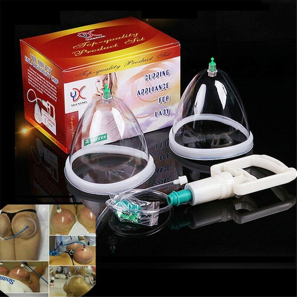 HELLOYOUNG Amélioration des seins et des fesses Pompe de levage Aspiration sous vide Ventouses Dispositif d'aspiration Autre (bien-être et relaxation) 2 HELLOYOUNG Amélioration des seins et des fesses Pompe de levage Aspiration sous vide Ventouses Dispositif d'aspiration Autre (bien-être et relaxation)