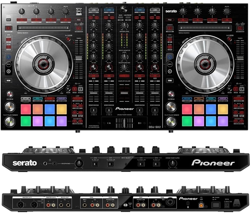 Pioneer DJ DDJ SX3 Console / contrôleur pour DJ à 4 canaux pour Serato DJ Pro 2 Pioneer DJ DDJ SX3 Console / contrôleur pour DJ à 4 canaux pour Serato DJ Pro