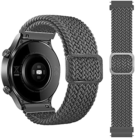 Tiggo 22mm Bracelet de Montre pour Huawei Watch GT Runner/ Watch GT3 46MM, Nylon Bracelets Strap Bande avec fermoir Sangle pour Huawei Watch 3/Watch 3 Pro/Watch GT2 46MM/Watch GT2 Pro 2 Tiggo 22mm Bracelet de Montre pour Huawei Watch GT Runner/ Watch GT3 46MM, Nylon Bracelets Strap Bande avec fermoir Sangle pour Huawei Watch 3/Watch 3 Pro/Watch GT2 46MM/Watch GT2 Pro