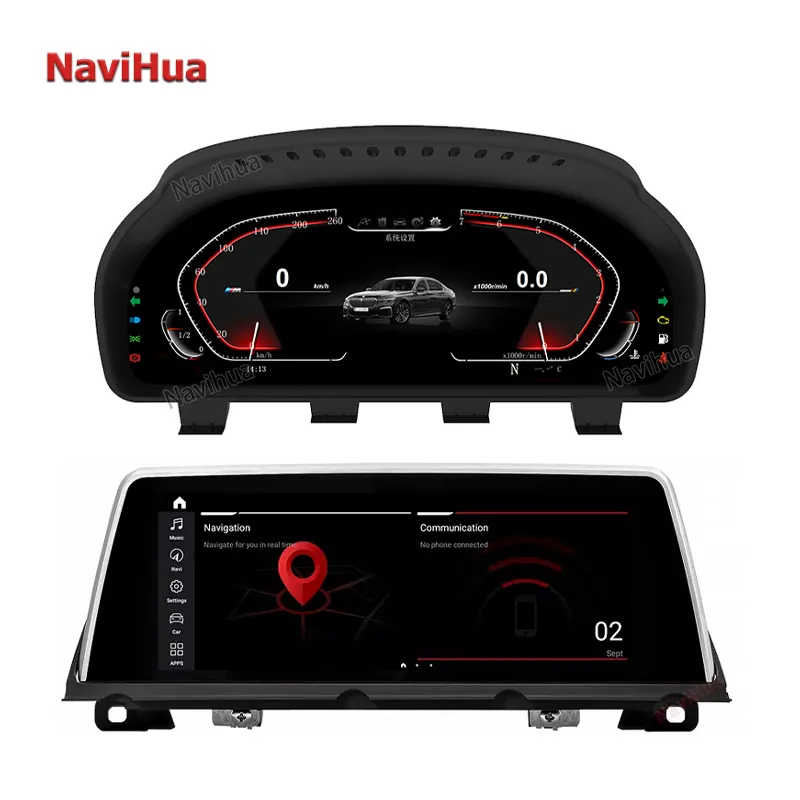 Lecteur DVD vidéo de voiture Navihua Digital Dash LCD Instrument Cluster Android Navigation GPS AutoRadio pour BMW Série 7 F01 F02 09-15 2 Lecteur DVD vidéo de voiture Navihua Digital Dash LCD Instrument Cluster Android Navigation GPS AutoRadio pour BMW Série 7 F01 F02 09-15