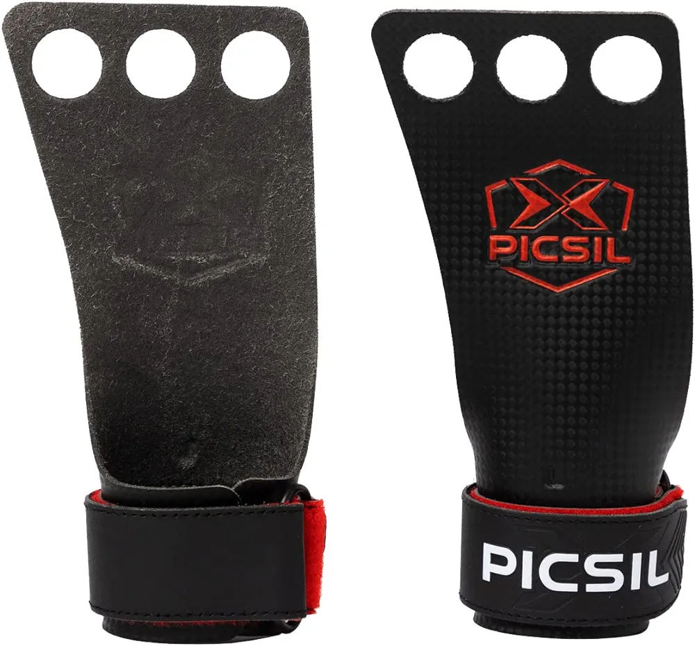 PICSIL RX Maniques, Gants synthétiques pour l'entraînement, durables et Ultra-résistantes en Fibre de Carbone pour Cross Training, l'haltérophilie et la Gymnastique, Unisex 2 PICSIL RX Maniques, Gants synthétiques pour l'entraînement, durables et Ultra-résistantes en Fibre de Carbone pour Cross Training, l'haltérophilie et la Gymnastique, Unisex
