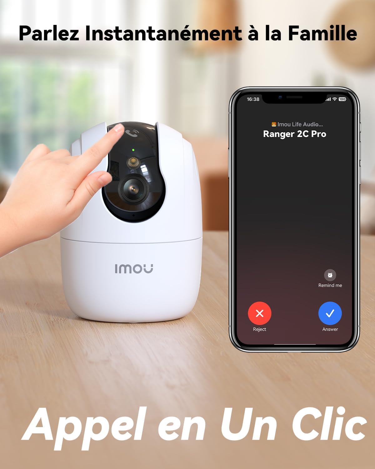 Imou 2K(3MP) Caméra Surveillance WiFi Intérieur 360°, Wi-Fi 6 Double-Bande(2.4G/5GHz), Vision Nocturne Couleur, Détection de Personnes/Animaux,Suivi Intelligent,Compatible Alexa pour Bébé/Chien/Maison 9 Imou 2K(3MP) Caméra Surveillance WiFi Intérieur 360°, Wi-Fi 6 Double-Bande(2.4G/5GHz), Vision Nocturne Couleur, Détection de Personnes/Animaux,Suivi Intelligent,Compatible Alexa pour Bébé/Chien/Maison – Image 8