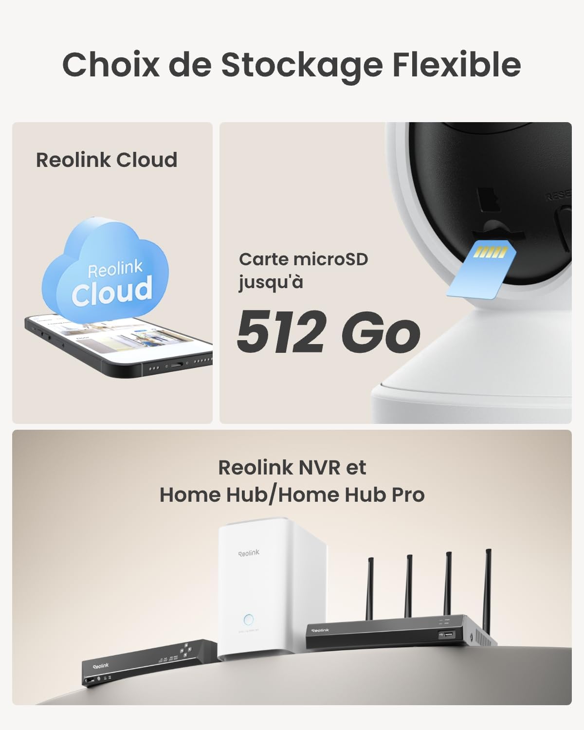 Reolink 4MP Interieur Caméra Surveillance WiFi – Vue à 360°, Suivi Automatique, Détection IA (Personne/Animal/Pleurs), Audio Bidirectionnel, Vision Nocturne, Mode Privé, sans Abonnement – E1 9 Reolink 4MP Interieur Caméra Surveillance WiFi – Vue à 360°, Suivi Automatique, Détection IA (Personne/Animal/Pleurs), Audio Bidirectionnel, Vision Nocturne, Mode Privé, sans Abonnement – E1 – Image 8