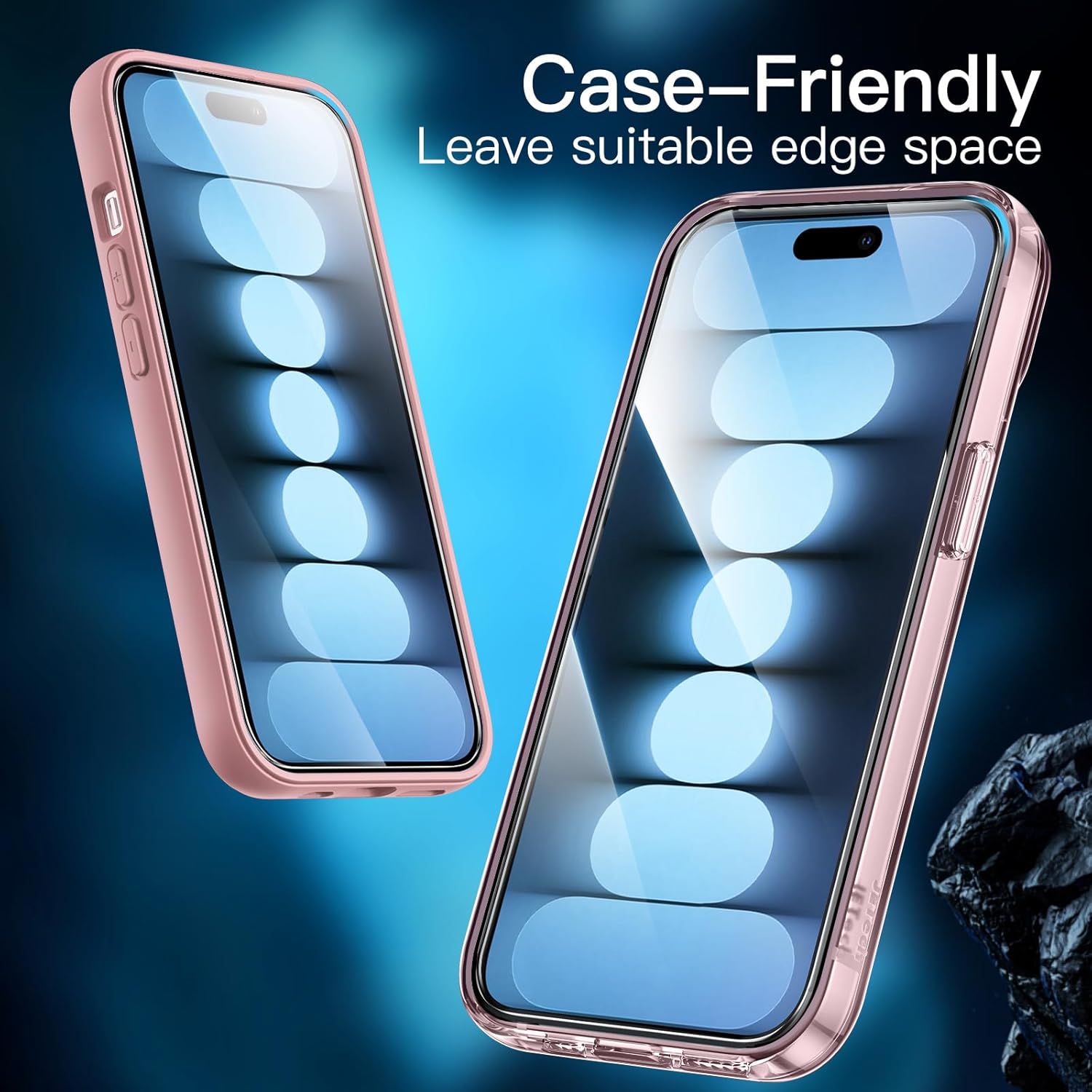 JETech Protection D'écran pour iPhone 15 6,1 Pouces, Film en Verre Trempé avec Outil d'Installation Facile, Compatible Coque, Transparent HD, Lot de 3 9 JETech Protection D'écran pour iPhone 15 6,1 Pouces, Film en Verre Trempé avec Outil d'Installation Facile, Compatible Coque, Transparent HD, Lot de 3 – Image 8