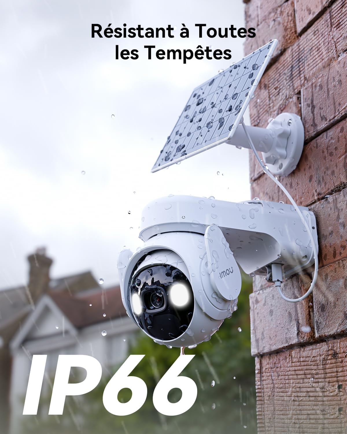 Imou 2K Caméra Surveillance WiFi Exterieure sans Fil Solaire avec Batterie 15000mAh, Camera Solaire Exterieur 360° PTZ, 2.4GHz,Vision Nocturne Couluer,Détection Humaine AI,Audio Bidirectionnel, Sirène 7 Imou 2K Caméra Surveillance WiFi Exterieure sans Fil Solaire avec Batterie 15000mAh, Camera Solaire Exterieur 360° PTZ, 2.4GHz,Vision Nocturne Couluer,Détection Humaine AI,Audio Bidirectionnel, Sirène – Image 6