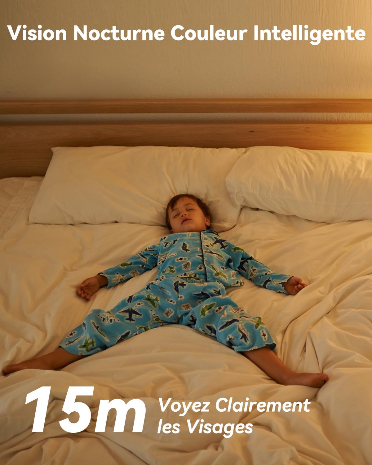 Imou 3K(3MP+3MP) Caméra Surveillance WiFi Intérieur Double Objectif, WiFi 2,4G/5GHz, Vision Nocturne Couleur, Détection de Personnes/Animaux, Suivi Automatique, Compatible Alexa pour Bébé/Chien/Maison 4 Imou 3K(3MP+3MP) Caméra Surveillance WiFi Intérieur Double Objectif, WiFi 2,4G/5GHz, Vision Nocturne Couleur, Détection de Personnes/Animaux, Suivi Automatique, Compatible Alexa pour Bébé/Chien/Maison – Image 3