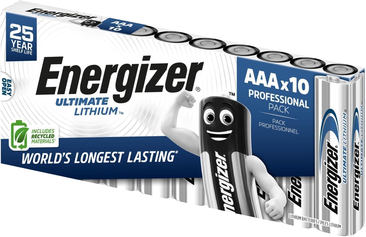 Dispositif spécial pH pour piles au lithium AAA/FR3 Energizer (lot de 10) 2 Dispositif spécial pH pour piles au lithium AAA/FR3 Energizer (lot de 10)