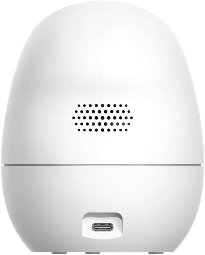2K (3MP) Caméra de Sécurité Intérieure, 2-Pièce, 360° Surveillance 2.4GHz Wi-Fi, Vision Nocturne Couleur, Détection & Suivi Auto des Humains, Stockage Carte SD Sans Abonnement, Bébé/Animaux 5 2K (3MP) Caméra de Sécurité Intérieure, 2-Pièce, 360° Surveillance 2.4GHz Wi-Fi, Vision Nocturne Couleur, Détection & Suivi Auto des Humains, Stockage Carte SD Sans Abonnement, Bébé/Animaux – Image 4