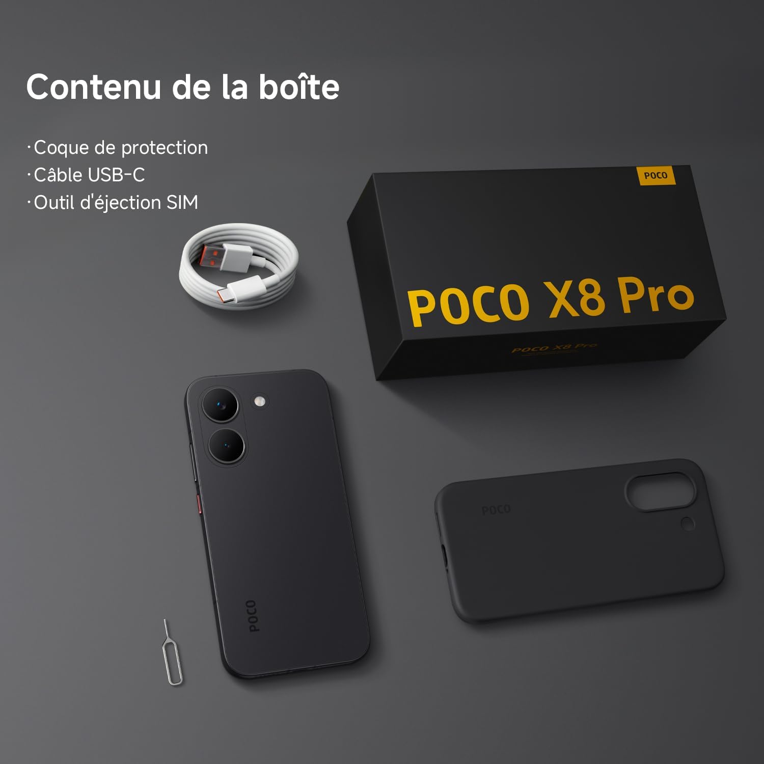 POCO X8 Pro, Smartphone 8+256 Go, Processeur Haut de Gamme Dimensity 8500-Ultra,écran AMOLED Ultra-Lumineux, 50 MP Sony IMX882 avec OIS, Vert, 1 an de Garantie supplémentaire, Chargeur Non Inclus 6 POCO X8 Pro, Smartphone 8+256 Go, Processeur Haut de Gamme Dimensity 8500-Ultra,écran AMOLED Ultra-Lumineux, 50 MP Sony IMX882 avec OIS, Vert, 1 an de Garantie supplémentaire, Chargeur Non Inclus – Image 5