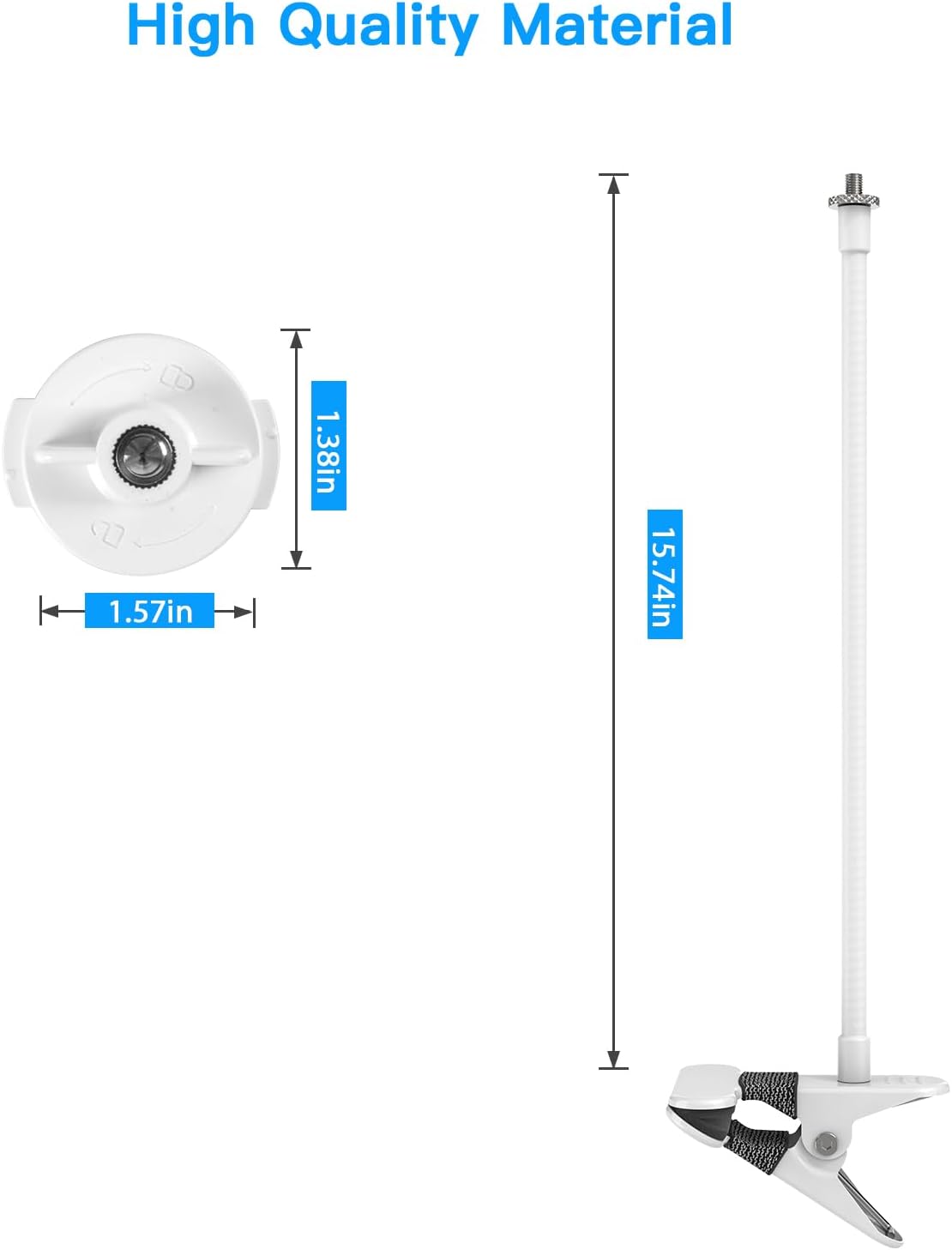 Support pour caméra de surveillance Imou 2K (3MP) WiFi, support flexible pour caméra bébé pour Imou 2.5K (4MP)/3K (5MP) caméra intelligente d’intérieur, support pour moniteur bébé, accessoire pour 6 Support pour caméra de surveillance Imou 2K (3MP) WiFi, support flexible pour caméra bébé pour Imou 2.5K (4MP)/3K (5MP) caméra intelligente d’intérieur, support pour moniteur bébé, accessoire pour – Image 5