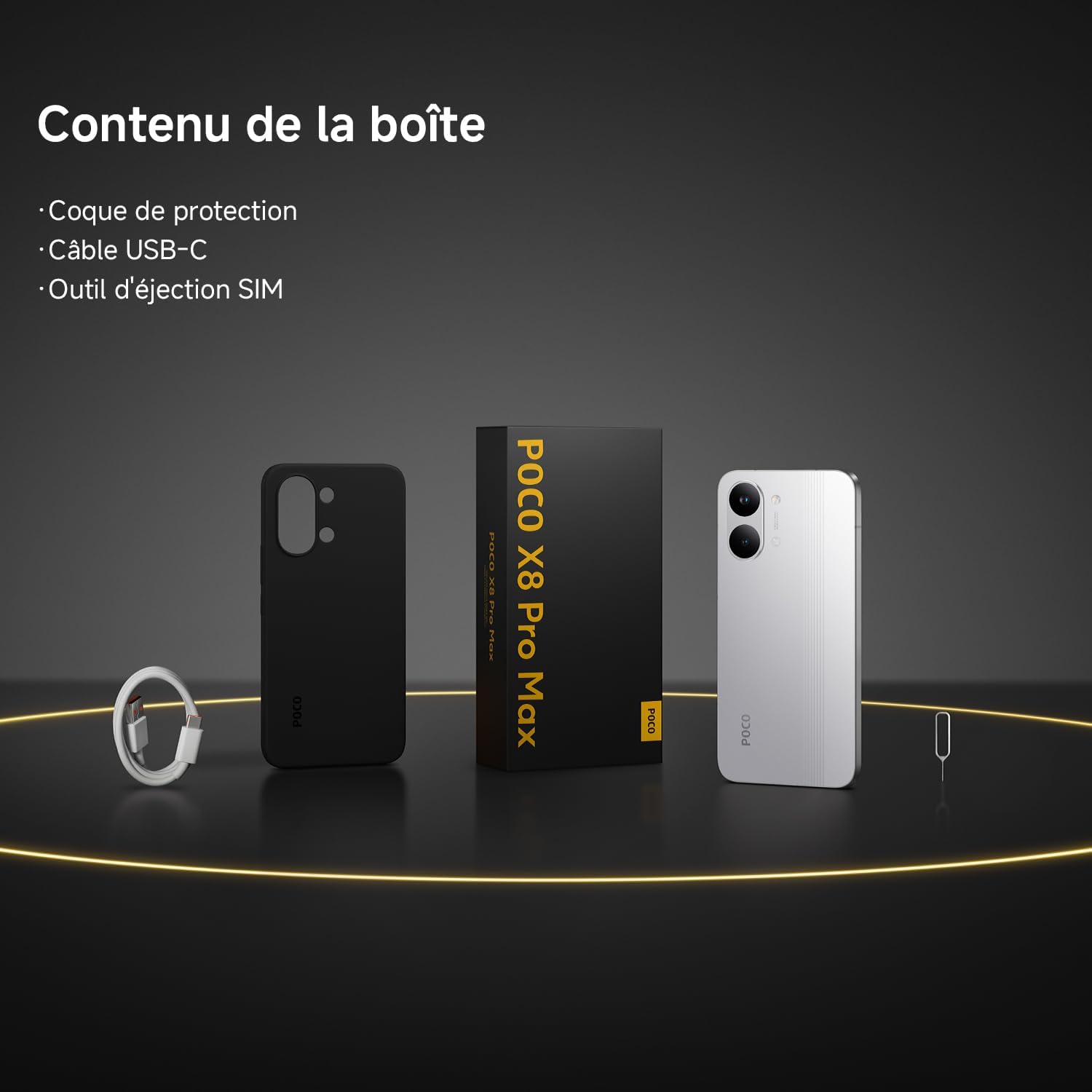POCO X8 Pro Max, Smartphone 12+512 Go, Processeur Haut de Gamme Dimensity 9500s,écran AMOLED Ultra-Lumineux, 50 MP Light Fusion 600 avec OIS, Blanc,1 an de Garantie supplémentaire,Chargeur Non Inclus 6 POCO X8 Pro Max, Smartphone 12+512 Go, Processeur Haut de Gamme Dimensity 9500s,écran AMOLED Ultra-Lumineux, 50 MP Light Fusion 600 avec OIS, Blanc,1 an de Garantie supplémentaire,Chargeur Non Inclus – Image 5
