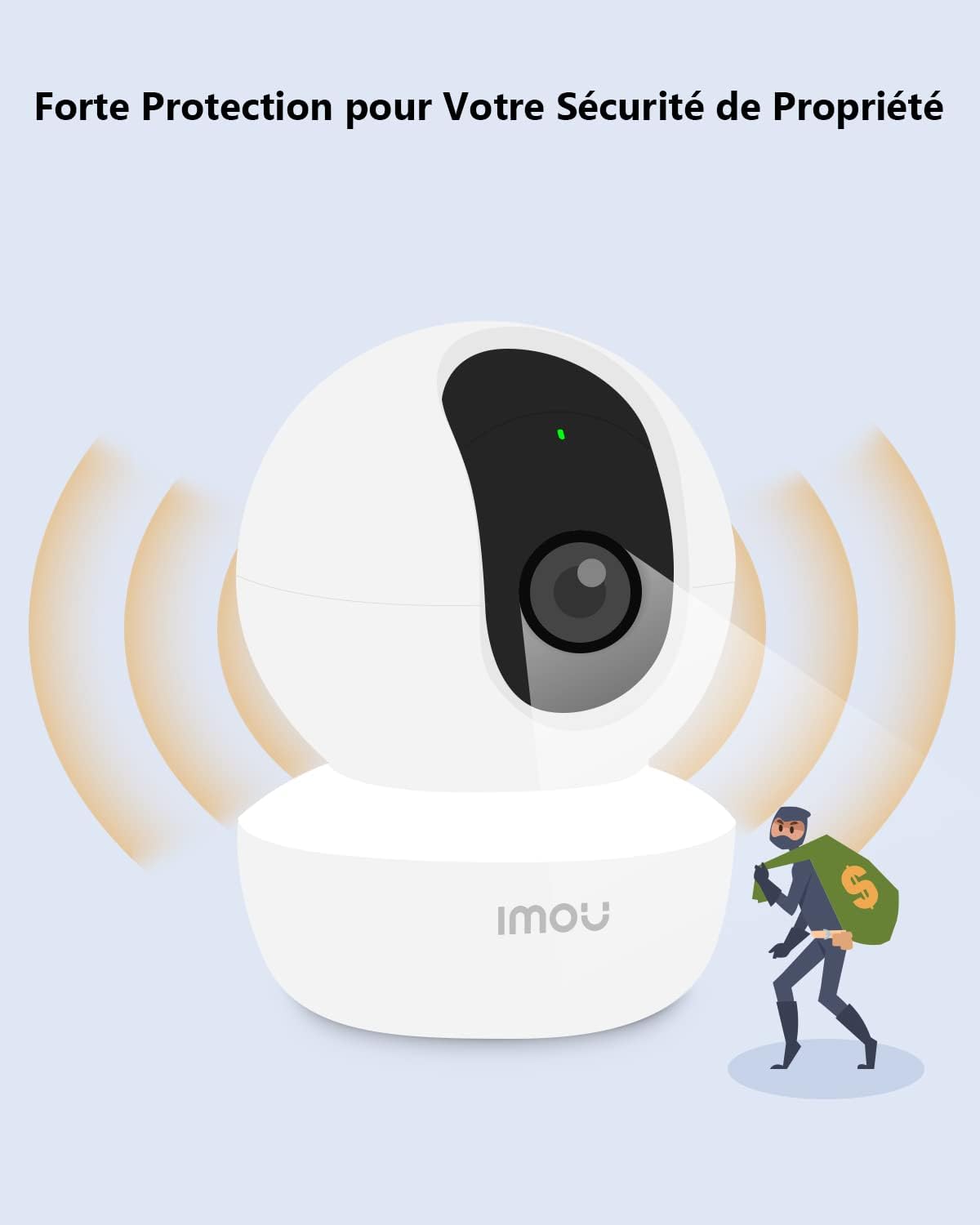 Imou Caméra Surveillance WiFi Intérieur 1080P FHD Caméra 360° Connectée Smartphone Détection Humaine AI Suivi Intelligent Sirène Audio Bidirectionnel Mode Privé Compatible Alexa pour Bébé (Ranger SE) 7 Imou Caméra Surveillance WiFi Intérieur 1080P FHD Caméra 360° Connectée Smartphone Détection Humaine AI Suivi Intelligent Sirène Audio Bidirectionnel Mode Privé Compatible Alexa pour Bébé (Ranger SE) – Image 6
