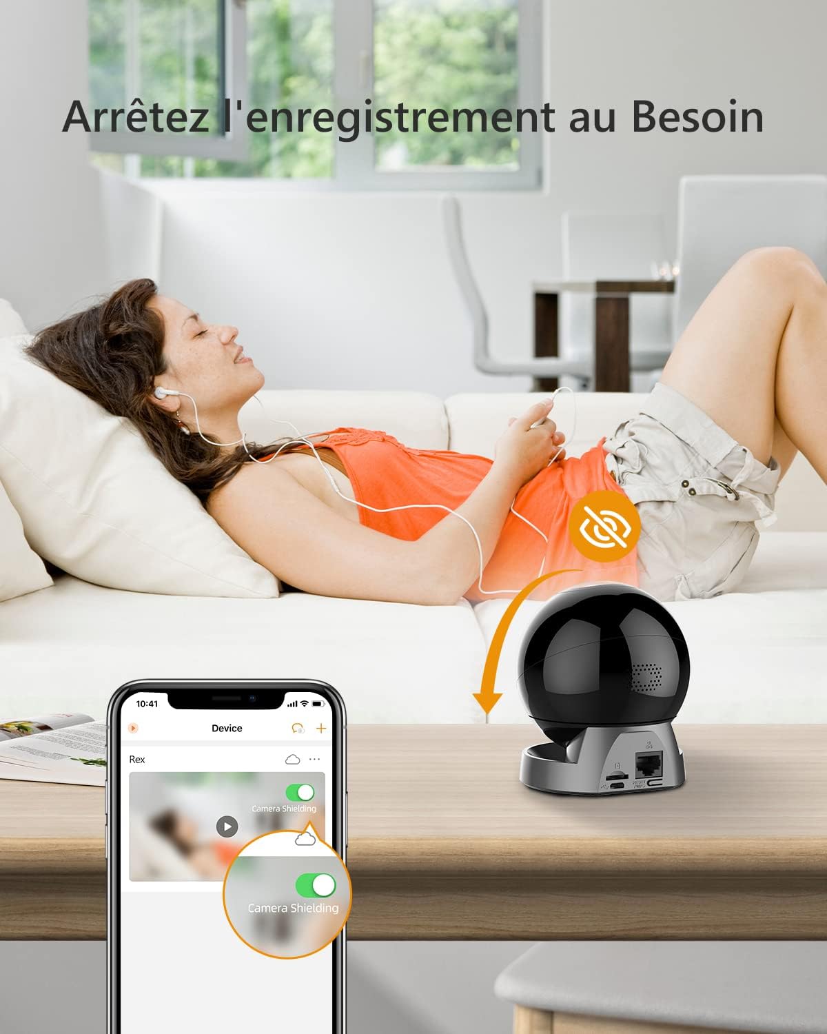 2022 Version Imou Caméra Surveillance WiFi Interieur 2.5K Caméra 360° Connectée Caméra IP sans Fil Détection Humaine Suivi Intelligent Mode Privé Audio Bidirectionnel Compatible Alexa pour Bébé Animal 10 2022 Version Imou Caméra Surveillance WiFi Interieur 2.5K Caméra 360° Connectée Caméra IP sans Fil Détection Humaine Suivi Intelligent Mode Privé Audio Bidirectionnel Compatible Alexa pour Bébé Animal – Image 9