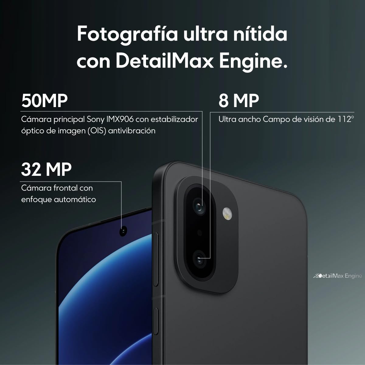 Oneplus 15R 5G 12GB-512GB Negro (Charcoal Black) Dual SIM 10 Oneplus 15R 5G 12GB-512GB Negro (Charcoal Black) Dual SIM – Image 9