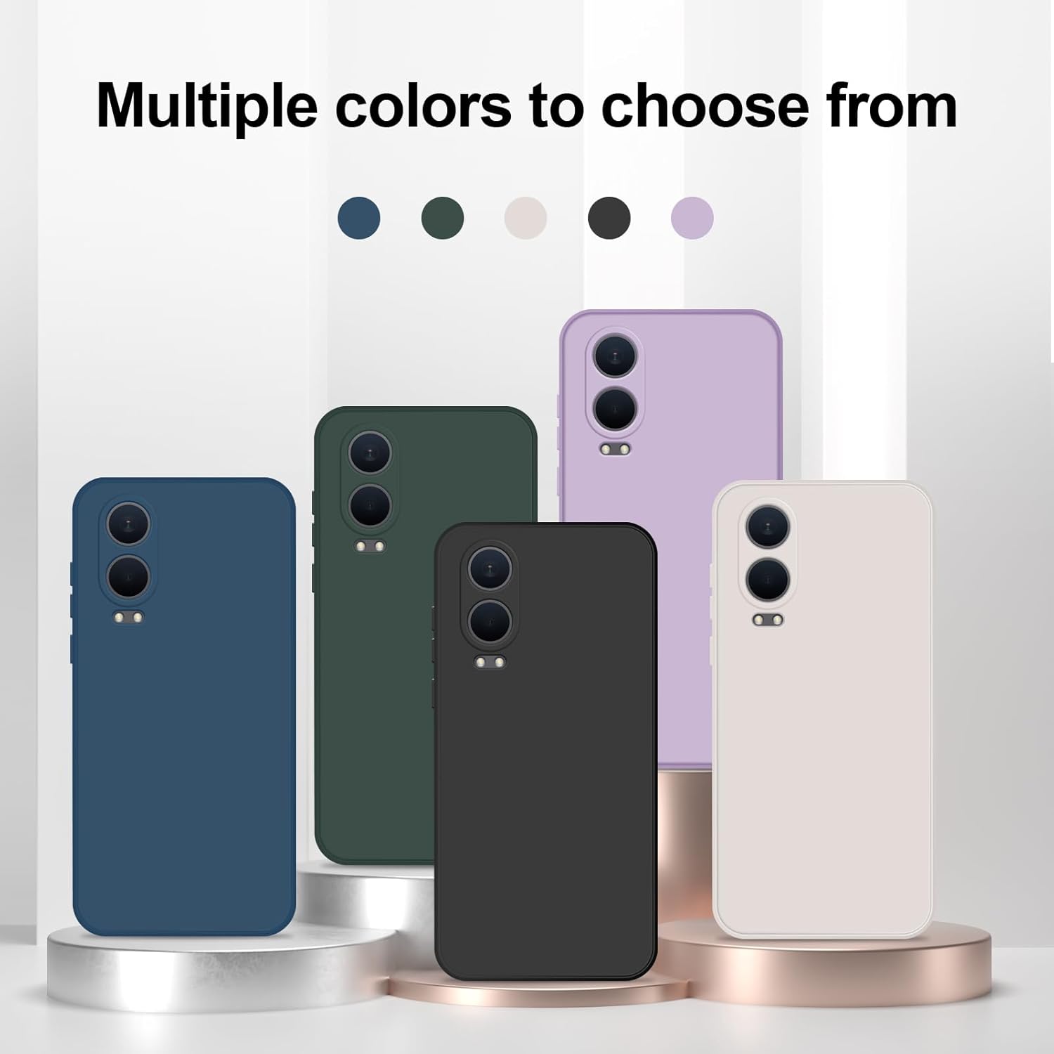 GiiYoon Coque pour OnePlus Nord CE 4 Lite 5G Case en Silicone, Etui de Protection Antichoc Etui Housse Silicone Ultra-Mince avec Couche Intérieure en Fibre et Protection pour Caméra, Bleu 10 GiiYoon Coque pour OnePlus Nord CE 4 Lite 5G Case en Silicone, Etui de Protection Antichoc Etui Housse Silicone Ultra-Mince avec Couche Intérieure en Fibre et Protection pour Caméra, Bleu – Image 9