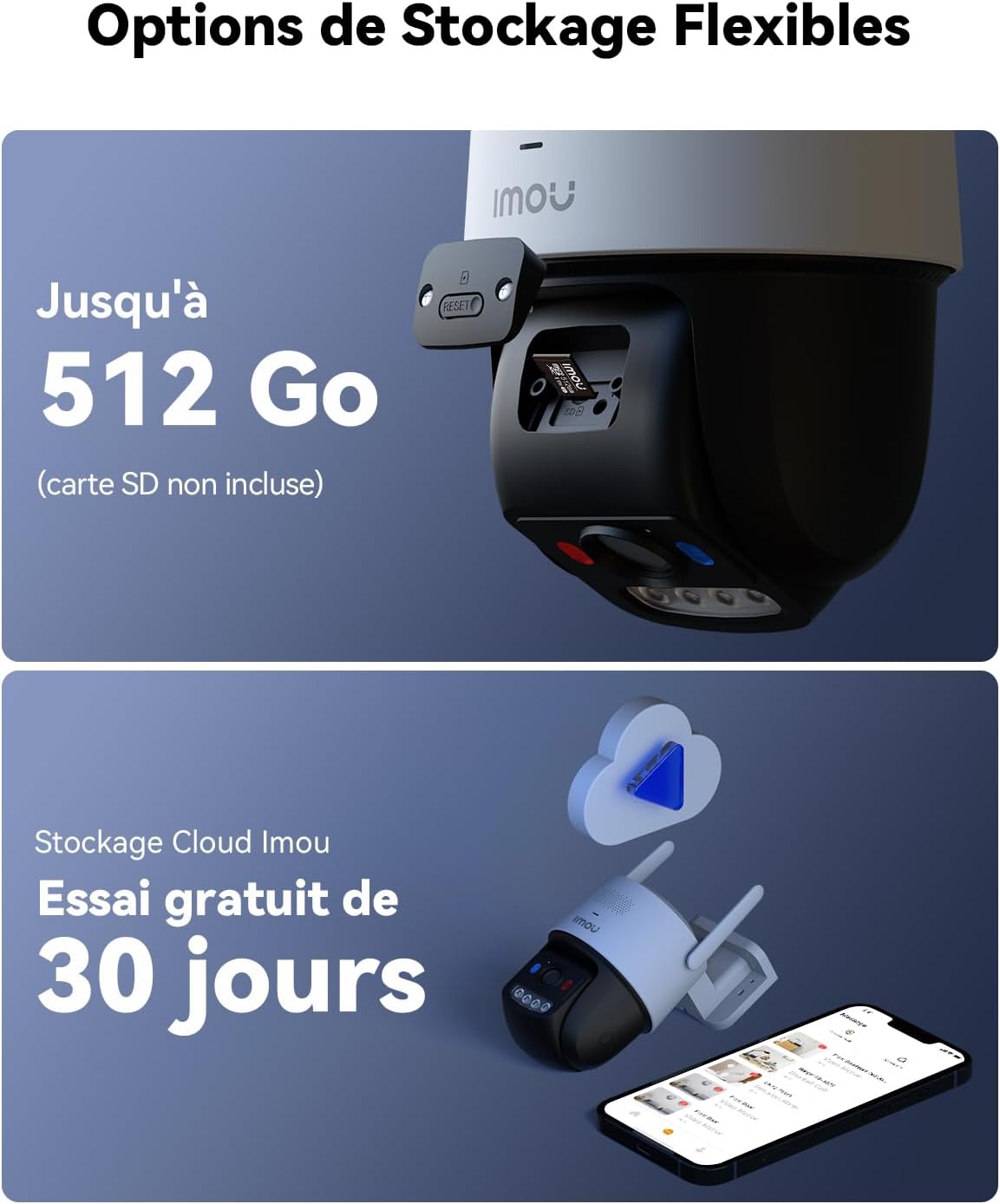 Imou 6MP Caméra PoE Extérieure avec WiFi 2.4G/5GHz, Caméra de Surveillance Extérieur avec Vision Nocturne Couleur de Jour, Détection Personne/Véhicule, Suivi Intelligent, Audio Bidirectionnel, Etanche 12 Imou 6MP Caméra PoE Extérieure avec WiFi 2.4G/5GHz, Caméra de Surveillance Extérieur avec Vision Nocturne Couleur de Jour, Détection Personne/Véhicule, Suivi Intelligent, Audio Bidirectionnel, Etanche – Image 11