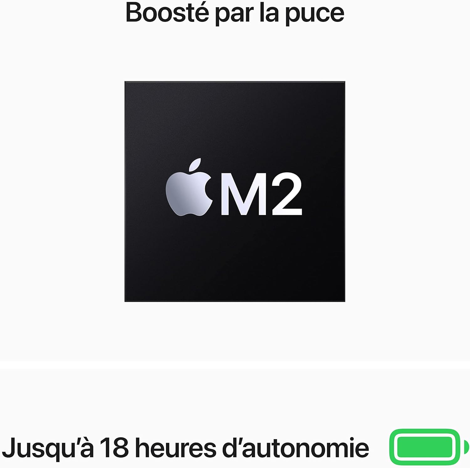 Apple MacBook Air Portable avec Puce M2 : écran Liquid Retina de 13,6 Pouces, 16 Go de RAM, 256 Go de Stockage SSD, Clavier rétroéclairé, caméra FaceTime HD 1080p ; Minuit 4 Apple MacBook Air Portable avec Puce M2 : écran Liquid Retina de 13,6 Pouces, 16 Go de RAM, 256 Go de Stockage SSD, Clavier rétroéclairé, caméra FaceTime HD 1080p ; Minuit – Image 3