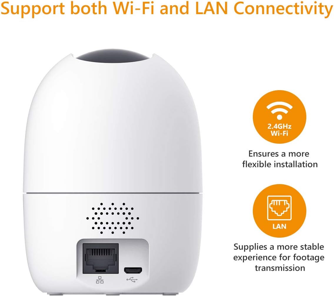 Imou Ranger 2 5MP (IPC-K2EN-5H2W) - Caméra dôme WiFi motorisée de 5 MP dispose d'une IA, d'un suivi automatique, d'un audio bidirectionnel, d'une sirène, d'un microphone, d'un infrarouge de 10 m, d'un 9 Imou Ranger 2 5MP (IPC-K2EN-5H2W) - Caméra dôme WiFi motorisée de 5 MP dispose d'une IA, d'un suivi automatique, d'un audio bidirectionnel, d'une sirène, d'un microphone, d'un infrarouge de 10 m, d'un – Image 8