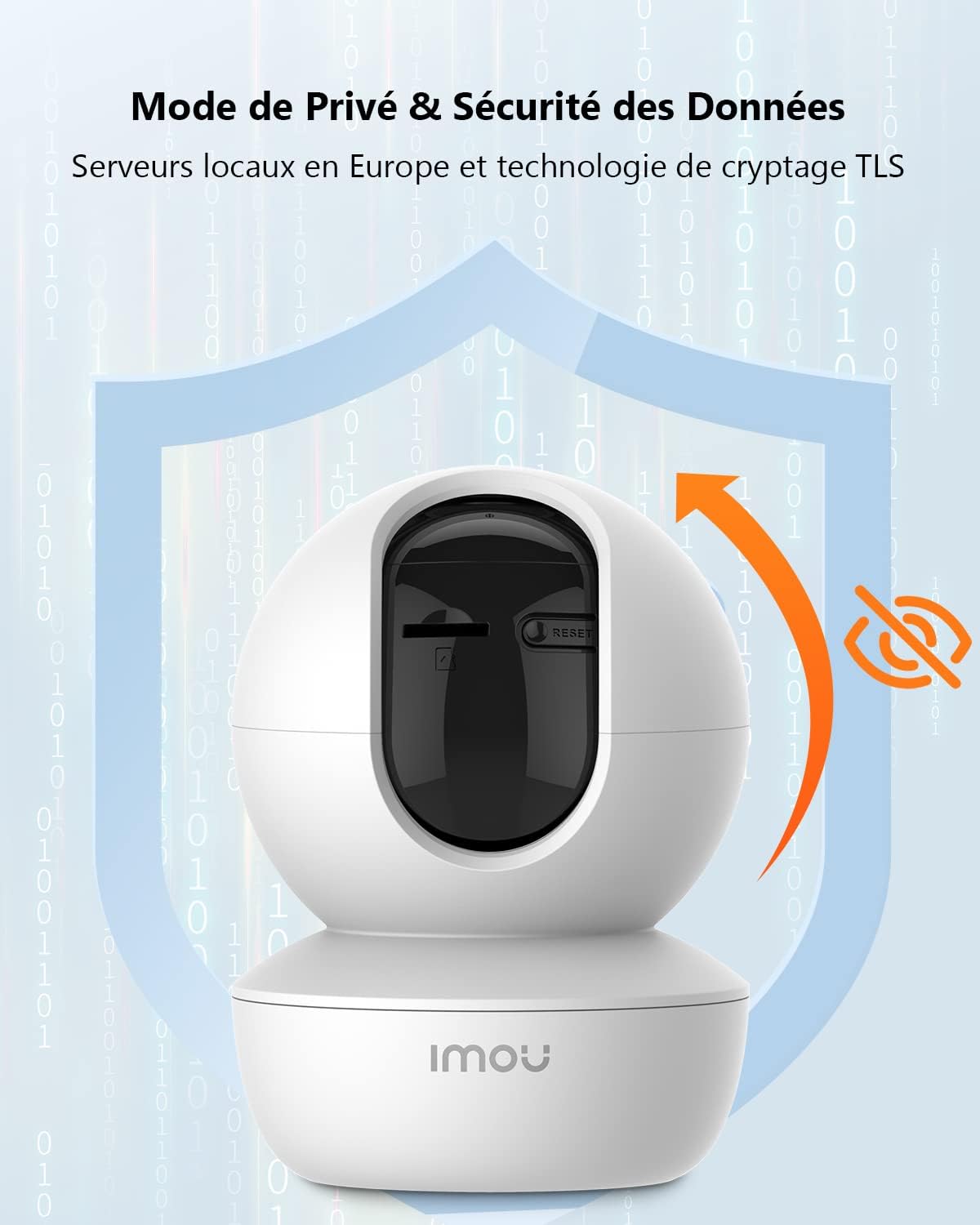 Imou Caméra Surveillance WiFi Intérieur 1080P FHD Caméra 360° Connectée Smartphone Détection Humaine AI Suivi Intelligent Sirène Audio Bidirectionnel Mode Privé Compatible Alexa pour Bébé (Ranger SE) 8 Imou Caméra Surveillance WiFi Intérieur 1080P FHD Caméra 360° Connectée Smartphone Détection Humaine AI Suivi Intelligent Sirène Audio Bidirectionnel Mode Privé Compatible Alexa pour Bébé (Ranger SE) – Image 7