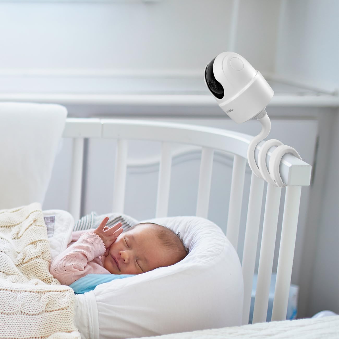 Support de caméra pour bébé Imou 2K/3MP Caméra de surveillance intérieure Wi-Fi Support flexible pour caméra de surveillance Imou Ranger 2C 3 Support de caméra pour bébé Imou 2K/3MP Caméra de surveillance intérieure Wi-Fi Support flexible pour caméra de surveillance Imou Ranger 2C – Image 2