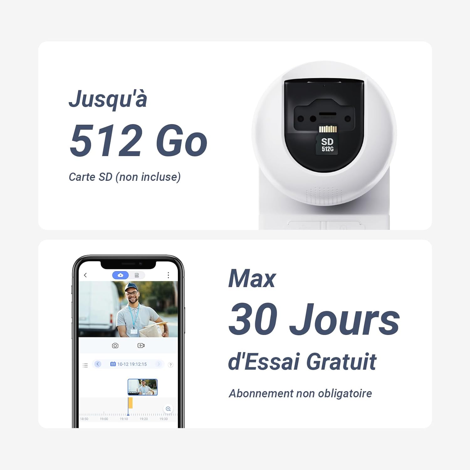 EZVIZ 2K+ Caméra Extérieure sans Fil avec Mode AOV, Caméra à Batterie PT avec Détection de Personnes et de Véhicules, Vision Nocturne Couleur & Défense Active, WiFi 6, CB8 Lite 4MP+5W Panneau Solaire 13 EZVIZ 2K+ Caméra Extérieure sans Fil avec Mode AOV, Caméra à Batterie PT avec Détection de Personnes et de Véhicules, Vision Nocturne Couleur & Défense Active, WiFi 6, CB8 Lite 4MP+5W Panneau Solaire – Image 12