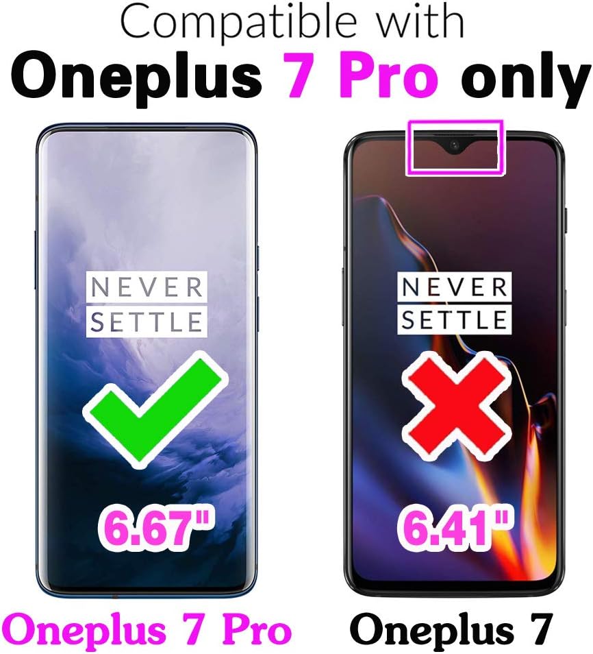Asuwish Coque pour OnePlus 7 Pro Portefeuille avec Verre Trempé et Cordon Porte Carte Chaine PU Cuir à Clapet Étui Housse Support 7Pro GM1913 Téléphone Case Fleur Vitre Protection Protege Femme Noir 3 Asuwish Coque pour OnePlus 7 Pro Portefeuille avec Verre Trempé et Cordon Porte Carte Chaine PU Cuir à Clapet Étui Housse Support 7Pro GM1913 Téléphone Case Fleur Vitre Protection Protege Femme Noir – Image 2