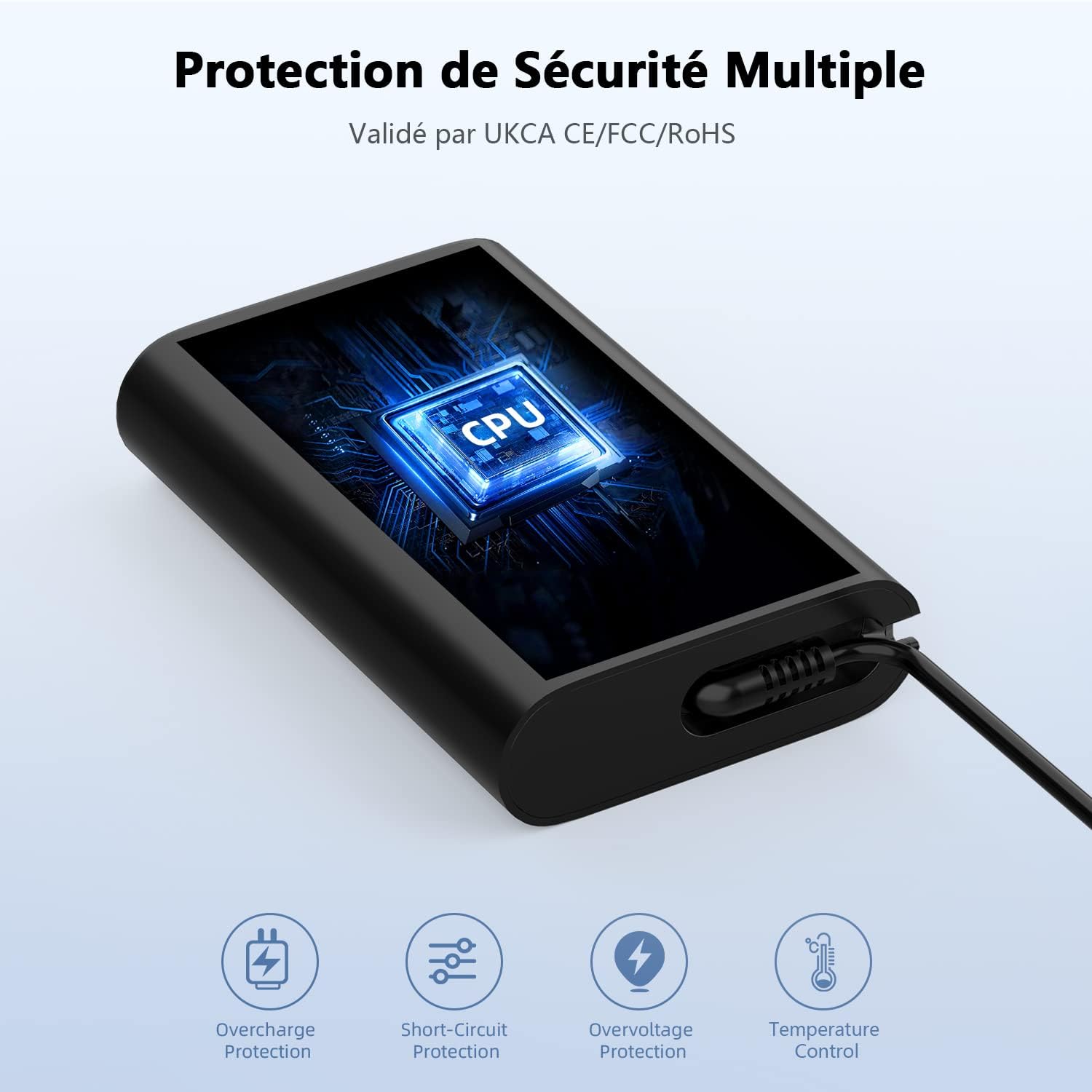 65W Chargeur Ordinateur Portable pour Dell Latitude 7490 7480 7290 7280 5580 5500 5490 5480 5400 E7440 E6430 E6440 E6540 E5540 E5450 E5470 E7450 E7470 E5250 5590 5300 Adaptateur 7.4 x 5.0mm 6 65W Chargeur Ordinateur Portable pour Dell Latitude 7490 7480 7290 7280 5580 5500 5490 5480 5400 E7440 E6430 E6440 E6540 E5540 E5450 E5470 E7450 E7470 E5250 5590 5300 Adaptateur 7.4 x 5.0mm – Image 5