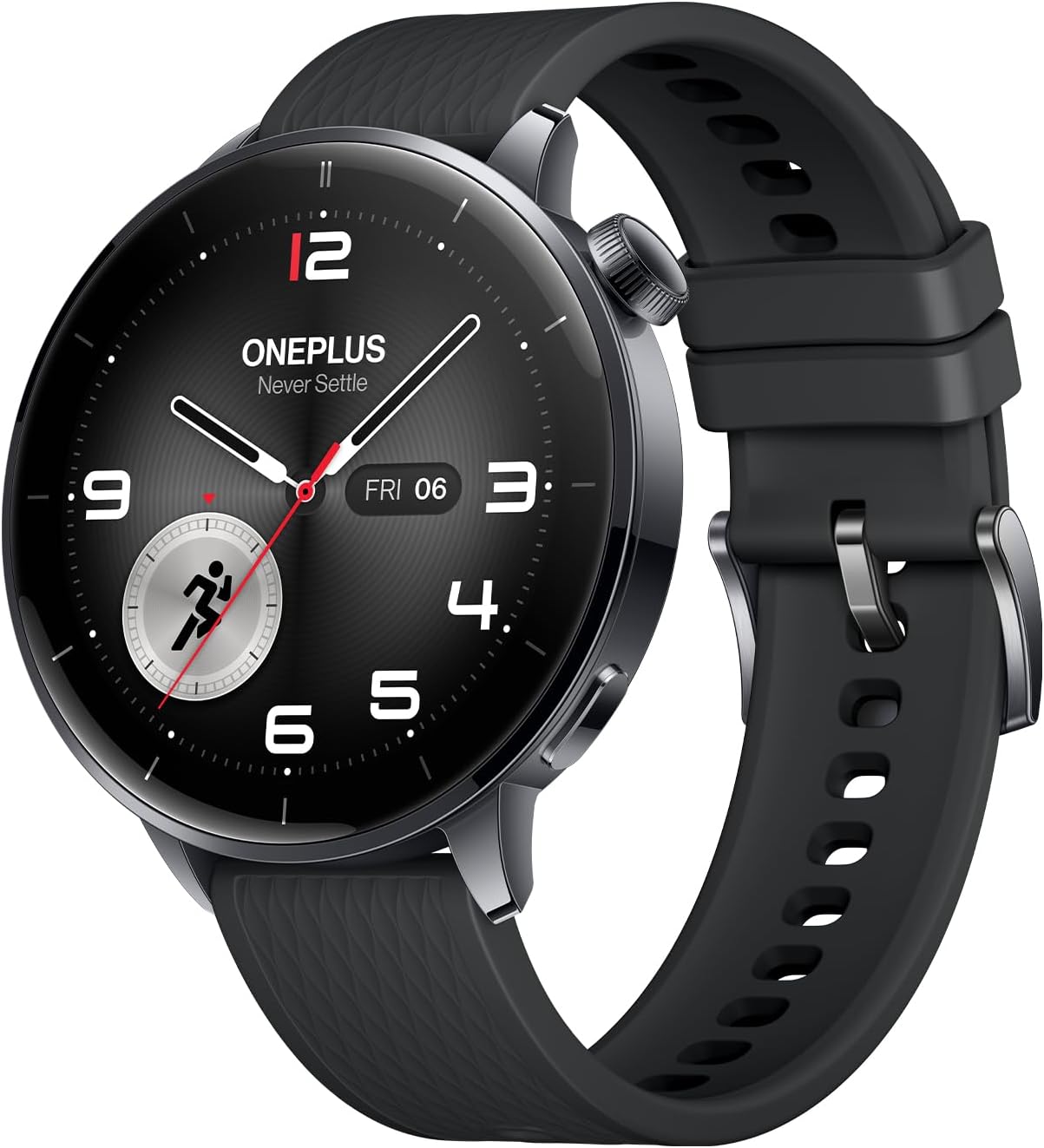 OnePlus Watch 3 Montre Connectée, jusqu'à 60 h d'autonomie, boîtier en Acier Inoxydable de 43 mm, Plus de 100 Modes Sportifs, étanchéité IP68 et 5 ATM, Bracelet de Fitness avec Suivi de santé, Noir 4 OnePlus Watch 3 Montre Connectée, jusqu'à 60 h d'autonomie, boîtier en Acier Inoxydable de 43 mm, Plus de 100 Modes Sportifs, étanchéité IP68 et 5 ATM, Bracelet de Fitness avec Suivi de santé, Noir – Image 3