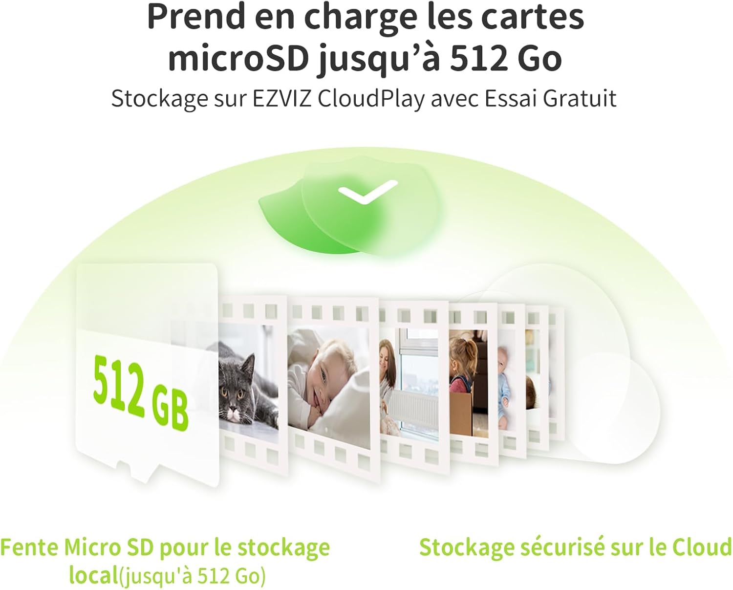 2K (3MP) Caméra de Sécurité Intérieure, 2-Pièce, 360° Surveillance 2.4GHz Wi-Fi, Vision Nocturne Couleur, Détection & Suivi Auto des Humains, Stockage Carte SD Sans Abonnement, Bébé/Animaux 13 2K (3MP) Caméra de Sécurité Intérieure, 2-Pièce, 360° Surveillance 2.4GHz Wi-Fi, Vision Nocturne Couleur, Détection & Suivi Auto des Humains, Stockage Carte SD Sans Abonnement, Bébé/Animaux – Image 12