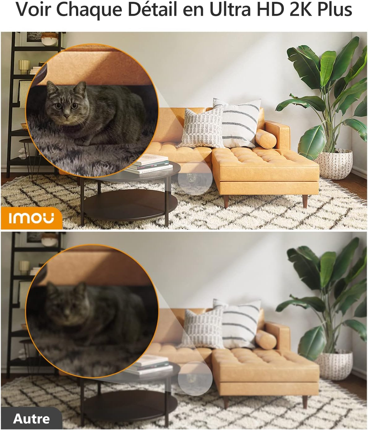 2022 Version Imou Caméra Surveillance WiFi Interieur 2.5K Caméra 360° Connectée Caméra IP sans Fil Détection Humaine Suivi Intelligent Mode Privé Audio Bidirectionnel Compatible Alexa pour Bébé Animal 3 2022 Version Imou Caméra Surveillance WiFi Interieur 2.5K Caméra 360° Connectée Caméra IP sans Fil Détection Humaine Suivi Intelligent Mode Privé Audio Bidirectionnel Compatible Alexa pour Bébé Animal – Image 2