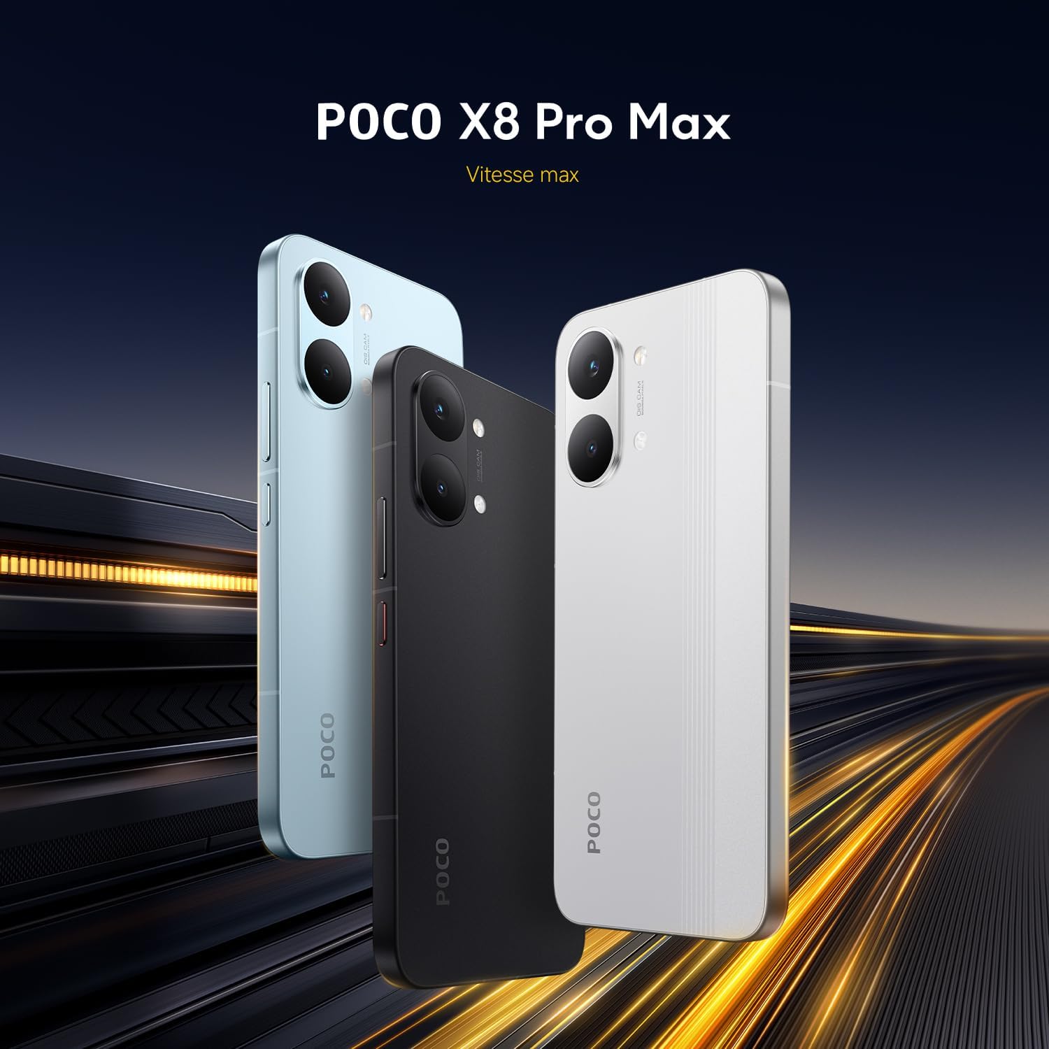 POCO X8 Pro Max, Smartphone 12+512 Go, Processeur Haut de Gamme Dimensity 9500s,écran AMOLED Ultra-Lumineux, 50 MP Light Fusion 600 avec OIS, Blanc,1 an de Garantie supplémentaire,Chargeur Non Inclus 8 POCO X8 Pro Max, Smartphone 12+512 Go, Processeur Haut de Gamme Dimensity 9500s,écran AMOLED Ultra-Lumineux, 50 MP Light Fusion 600 avec OIS, Blanc,1 an de Garantie supplémentaire,Chargeur Non Inclus – Image 7