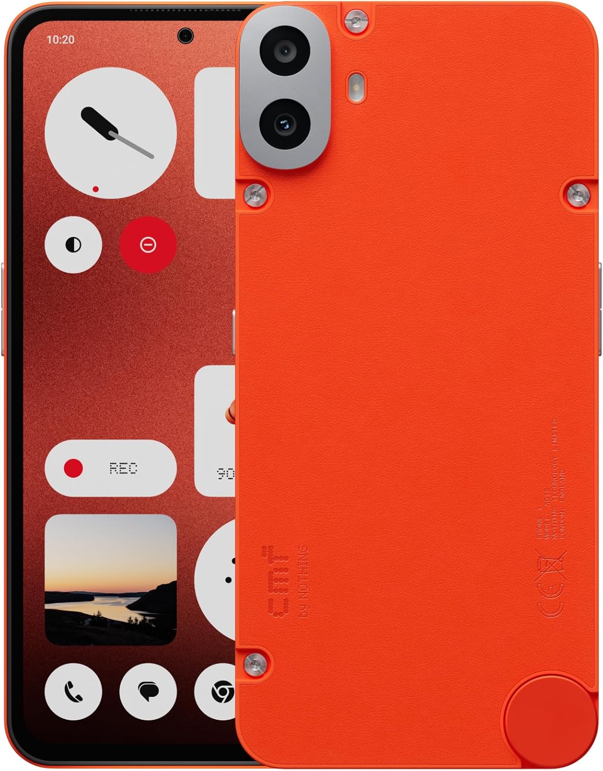 CMF Phone 1 8+128GB - Telephone Portable avec Appareil Photo arrière Sony 50 MP avec Ultra XDR, Affichage Super AMOLED 6,67" et Nothing OS 2.6 - Orange 2 CMF Phone 1 8+128GB - Telephone Portable avec Appareil Photo arrière Sony 50 MP avec Ultra XDR, Affichage Super AMOLED 6,67" et Nothing OS 2.6 - Orange