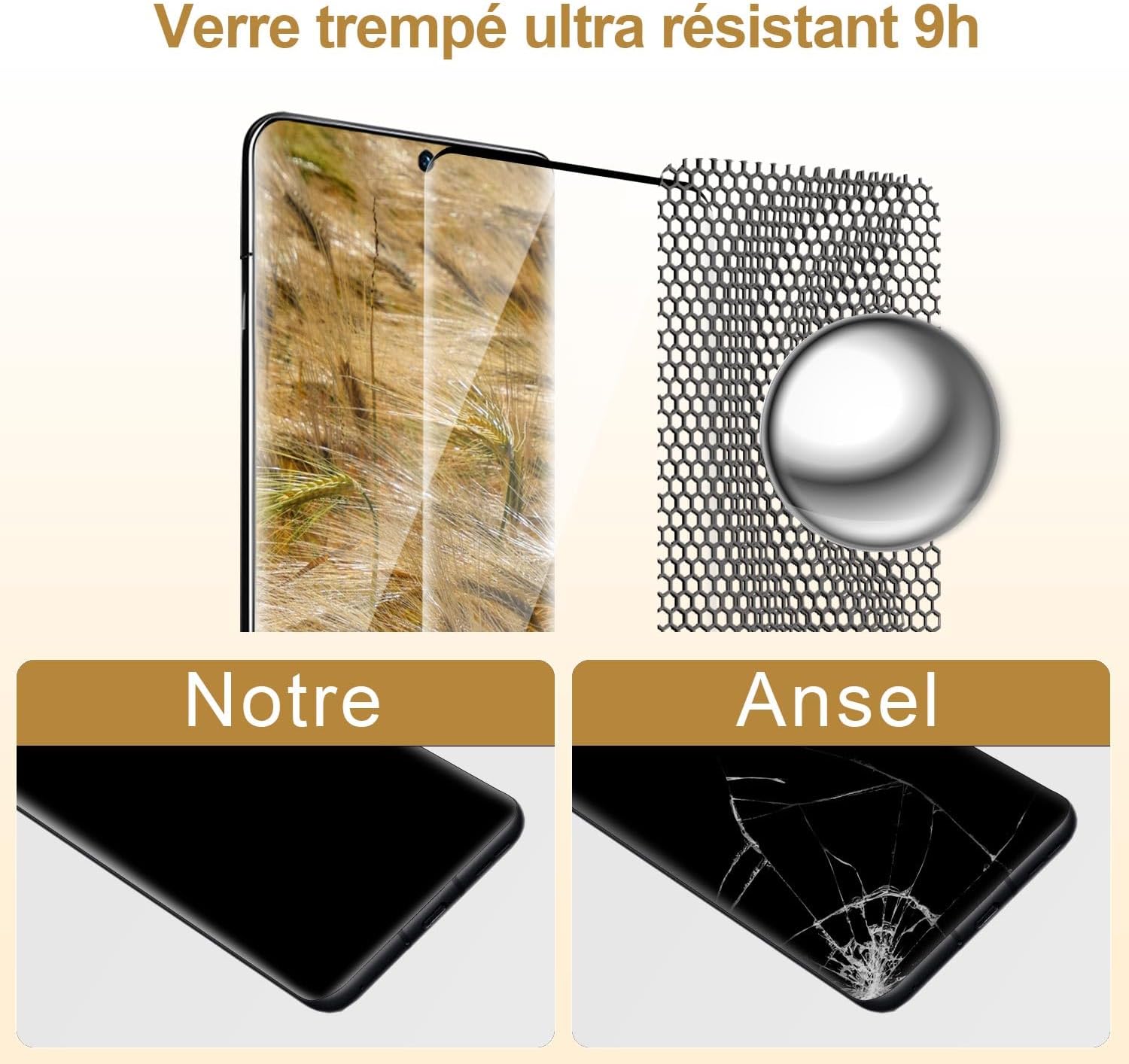 Cable Leader 2+2 Verre trempé pour Oneplus 12 5G Film, Dureté 9H Anti Rayures Vitre Protection, Couverture 3D pas de bulles, Sensibilité, HD Claire Oneplus 12 Protection écran+Caméra film d'objectif 3 Cable Leader 2+2 Verre trempé pour Oneplus 12 5G Film, Dureté 9H Anti Rayures Vitre Protection, Couverture 3D pas de bulles, Sensibilité, HD Claire Oneplus 12 Protection écran+Caméra film d'objectif – Image 2