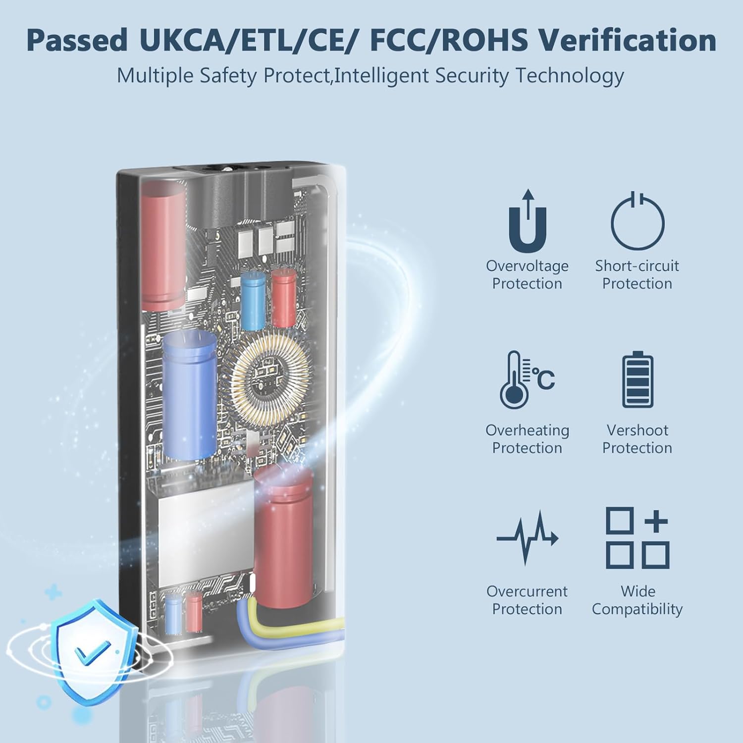 Chargeur USB C 65w Compatible avec Dell Latitude 3420 5520 5285 5290 5330 5320 5420 7212 7275 7390 7420, XPS 12 9250 9350 9360,Chromebook 3100 3400 5190 Adaptateur Secteur Ordinateur 6 Chargeur USB C 65w Compatible avec Dell Latitude 3420 5520 5285 5290 5330 5320 5420 7212 7275 7390 7420, XPS 12 9250 9350 9360,Chromebook 3100 3400 5190 Adaptateur Secteur Ordinateur – Image 5