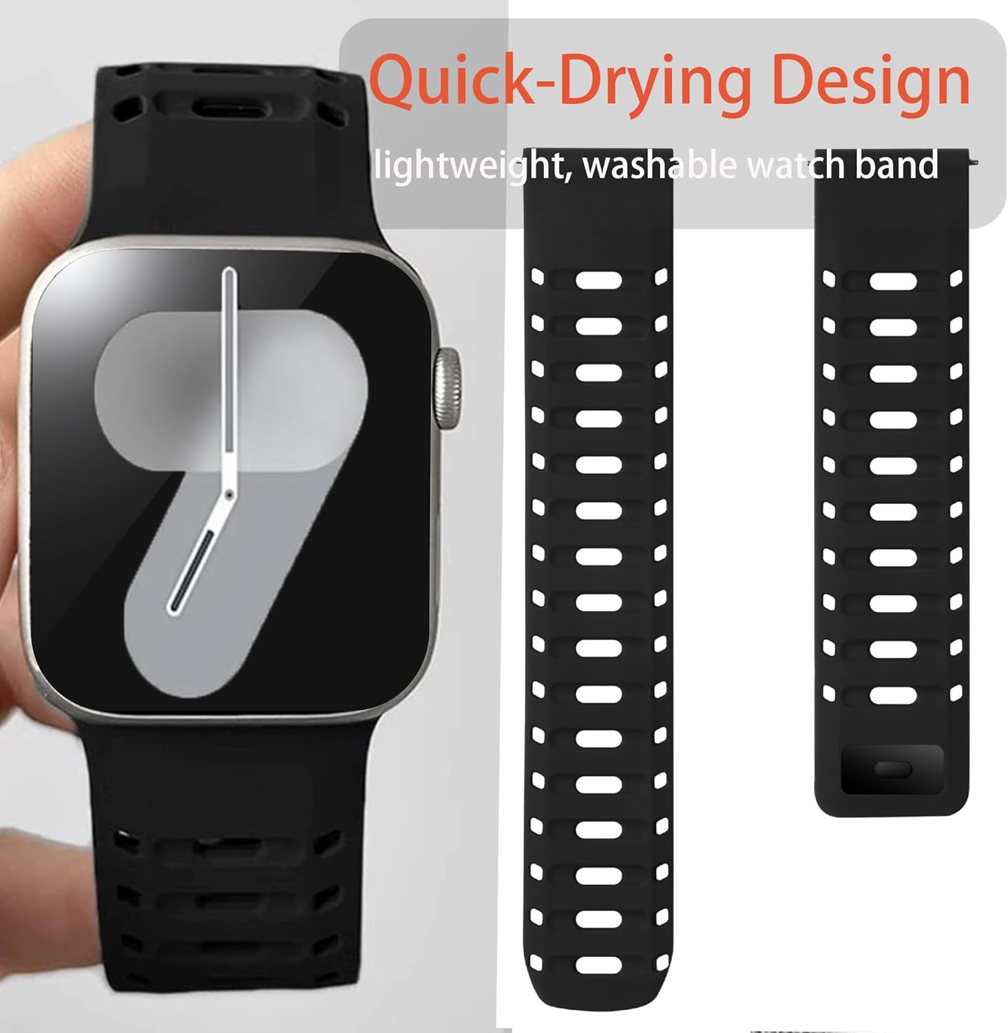 Bracelet magnétique compatible avec Oneplus Watch 3-47 mm, 22 mm - Bracelet sport en silicone souple compatible avec OnePlus Watch 3 47 mm, 2 46 mm, 2R / 1 Smartwatch 6 Bracelet magnétique compatible avec Oneplus Watch 3-47 mm, 22 mm - Bracelet sport en silicone souple compatible avec OnePlus Watch 3 47 mm, 2 46 mm, 2R / 1 Smartwatch – Image 5