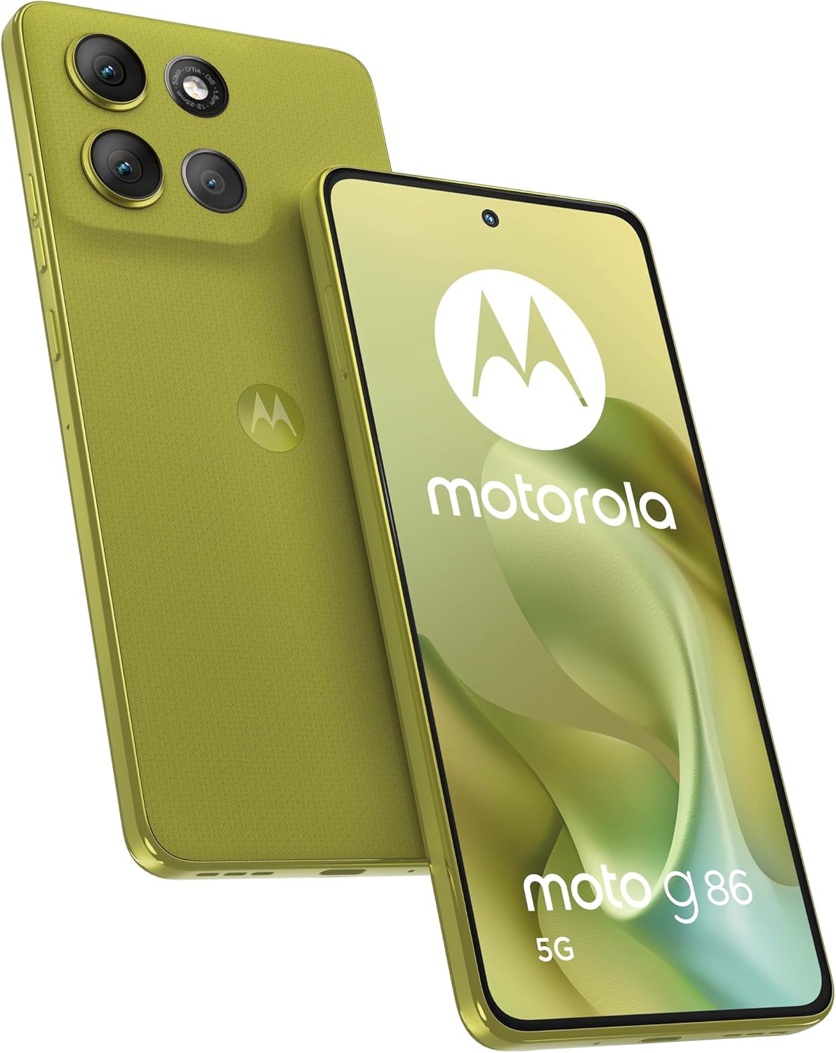 Motorola Moto G86 8/256 Go, Appareil Photo 50 MP + capteur Anti-Scintillement, écran 6,67" pOLED 120 Hz, Batterie 5200 mAh, MediaTek Dimensity 7300, Android 15, Golden Cypress, G56, Pantone Golden 2 Motorola Moto G86 8/256 Go, Appareil Photo 50 MP + capteur Anti-Scintillement, écran 6,67" pOLED 120 Hz, Batterie 5200 mAh, MediaTek Dimensity 7300, Android 15, Golden Cypress, G56, Pantone Golden