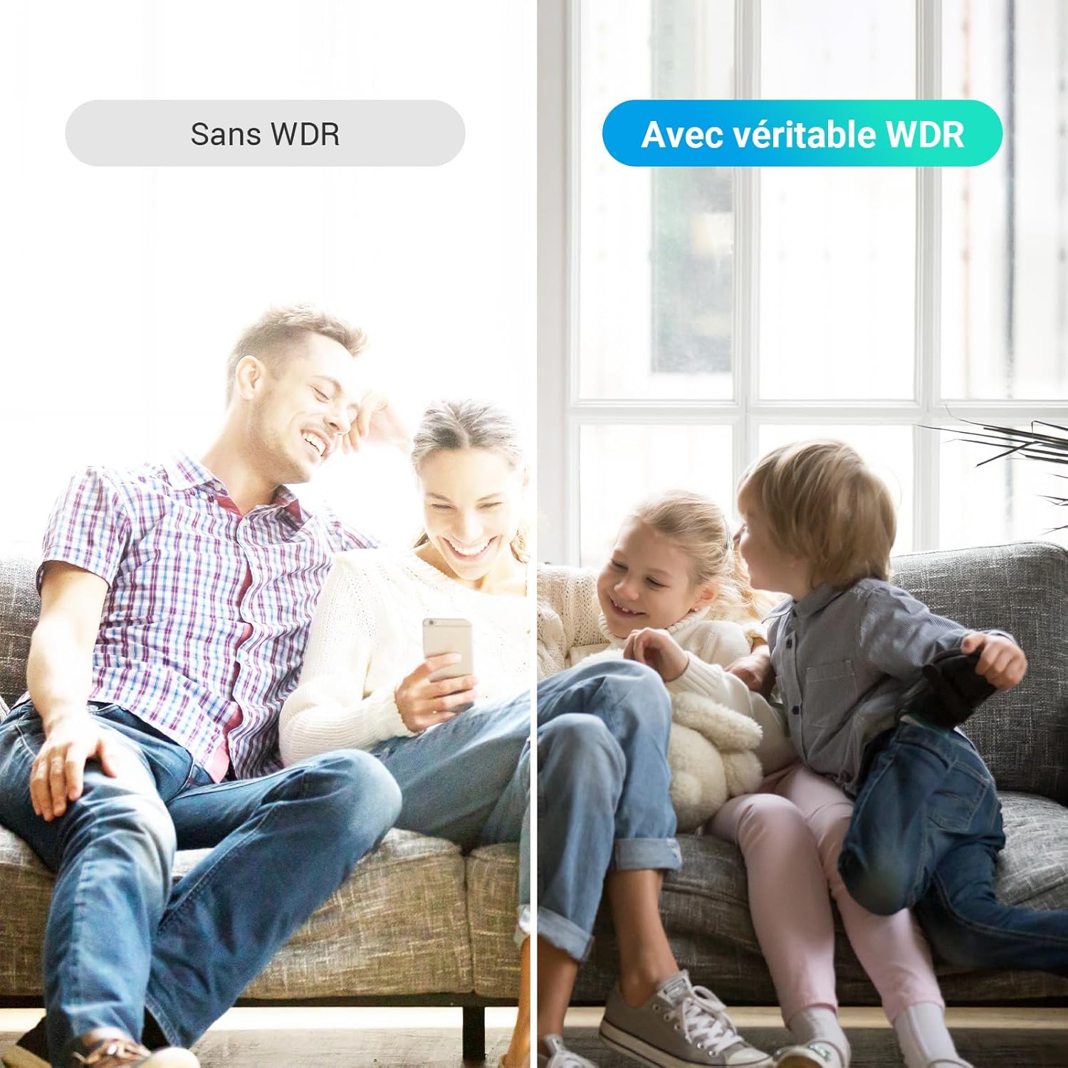 EZVIZ 4K Caméra Surveillance WiFi Intérieure 360 °, Camera Bébé avec WiFi 2.4/5Ghz, Détection Humain/Animaux/Bruit, Vision Nocturne Couleur avec Véritable WDR, Suivi Auto, C6N G1 4K 5 EZVIZ 4K Caméra Surveillance WiFi Intérieure 360 °, Camera Bébé avec WiFi 2.4/5Ghz, Détection Humain/Animaux/Bruit, Vision Nocturne Couleur avec Véritable WDR, Suivi Auto, C6N G1 4K – Image 4
