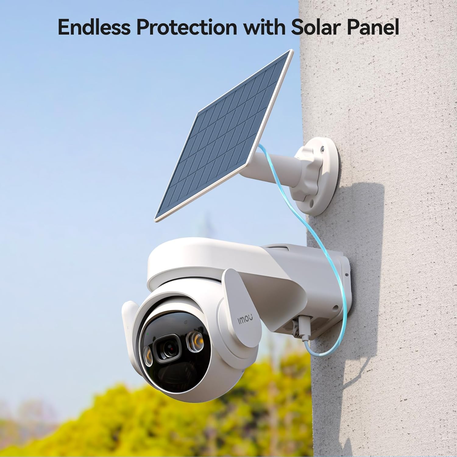 Imou Caméra de sécurité 3 MP pour la Maison, caméra extérieure sans Fil, caméra de sécurité Solaire, caméras de Surveillance extérieures, caméras de Surveillance dôme PT 3MP avec Nouveau Panneau 9 Imou Caméra de sécurité 3 MP pour la Maison, caméra extérieure sans Fil, caméra de sécurité Solaire, caméras de Surveillance extérieures, caméras de Surveillance dôme PT 3MP avec Nouveau Panneau – Image 8