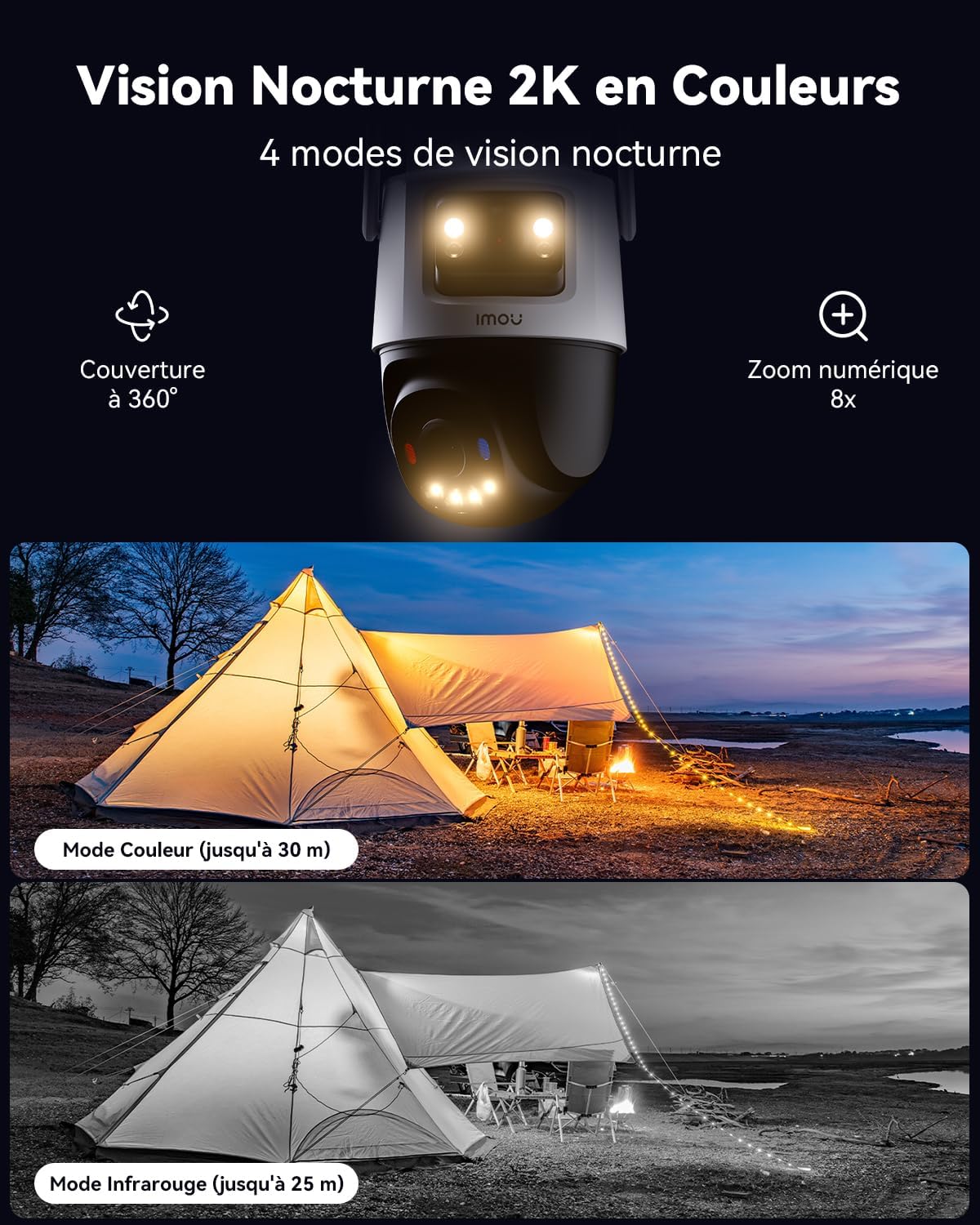 Imou 4G LTE Caméra Surveillance Extérieure à Double Objectif, 3K(3MP+3MP) Camera avec Carte SIM, Détection Humaine/Véhicule, Suivi Automatique, Vision Nocturne Couleur 30M, IP66, Micro SD 64Go Incluse 11 Imou 4G LTE Caméra Surveillance Extérieure à Double Objectif, 3K(3MP+3MP) Camera avec Carte SIM, Détection Humaine/Véhicule, Suivi Automatique, Vision Nocturne Couleur 30M, IP66, Micro SD 64Go Incluse – Image 10