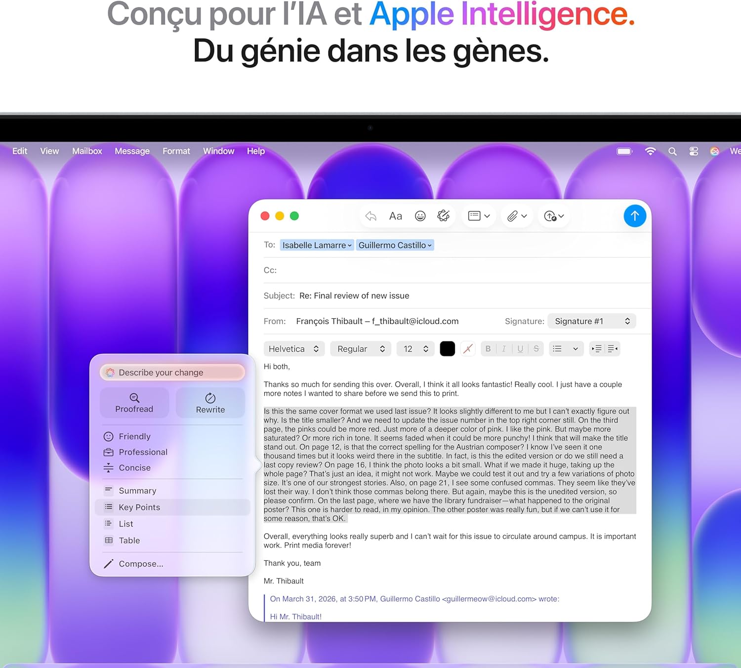 Apple MacBook Neo 13″ 2026 Portable avec Puce A18 Pro : Conçu pour l’IA et Apple Intelligence, écran Liquid Retina, mémoire unifiée 8 Go, SSD 512 Go, Caméra FaceTime HD 1080p, Touch ID ; Argent 5 Apple MacBook Neo 13″ 2026 Portable avec Puce A18 Pro : Conçu pour l’IA et Apple Intelligence, écran Liquid Retina, mémoire unifiée 8 Go, SSD 512 Go, Caméra FaceTime HD 1080p, Touch ID ; Argent – Image 4