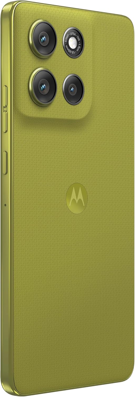 Motorola Moto G86 8/256 Go, Appareil Photo 50 MP + capteur Anti-Scintillement, écran 6,67" pOLED 120 Hz, Batterie 5200 mAh, MediaTek Dimensity 7300, Android 15, Golden Cypress, G56, Pantone Golden 9 Motorola Moto G86 8/256 Go, Appareil Photo 50 MP + capteur Anti-Scintillement, écran 6,67" pOLED 120 Hz, Batterie 5200 mAh, MediaTek Dimensity 7300, Android 15, Golden Cypress, G56, Pantone Golden – Image 8