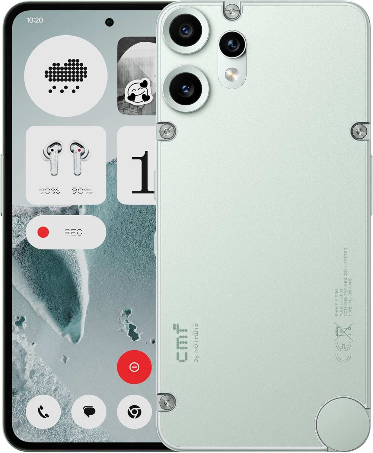 CMF Phone 2 Pro 128GB – Smartphone 5G avec Appareil Photo 50MP et Zoom 20x, écran AMOLED FHD+ 6,77" à 120Hz, Batterie 5000mAh et Nothing OS 3.2 – Vert Clair 2 CMF Phone 2 Pro 128GB – Smartphone 5G avec Appareil Photo 50MP et Zoom 20x, écran AMOLED FHD+ 6,77" à 120Hz, Batterie 5000mAh et Nothing OS 3.2 – Vert Clair