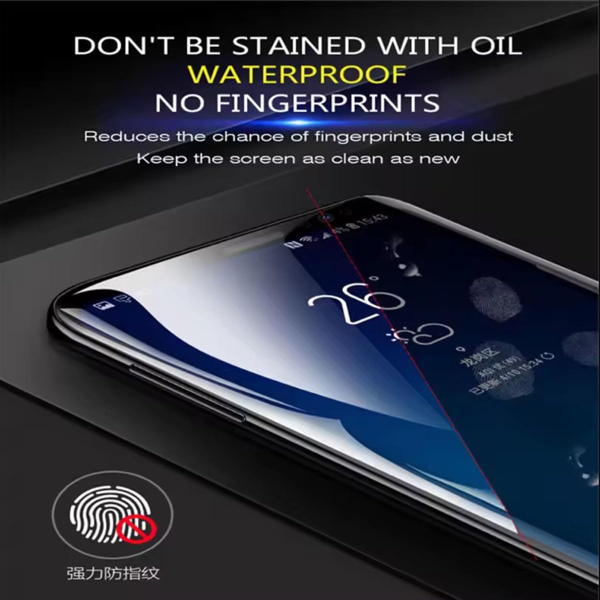Mat Film Hydrogel pour OnePlus Nord 5-5G 6.83 pouces, 3 pcs TPU Film de Protection d'écran Antireflets Mat,TPU Film Protection écran Matte,Anti-Traces 6 Mat Film Hydrogel pour OnePlus Nord 5-5G 6.83 pouces, 3 pcs TPU Film de Protection d'écran Antireflets Mat,TPU Film Protection écran Matte,Anti-Traces – Image 5