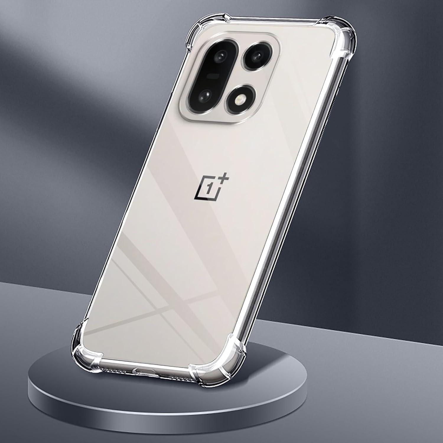 Coque en silicone transparent pour OnePlus 15 5G avec 3 protections d'écran en verre trempé, TPU souple, ultra mince, protection contre les chutes, antichoc et anti-rayures 10 Coque en silicone transparent pour OnePlus 15 5G avec 3 protections d'écran en verre trempé, TPU souple, ultra mince, protection contre les chutes, antichoc et anti-rayures – Image 9