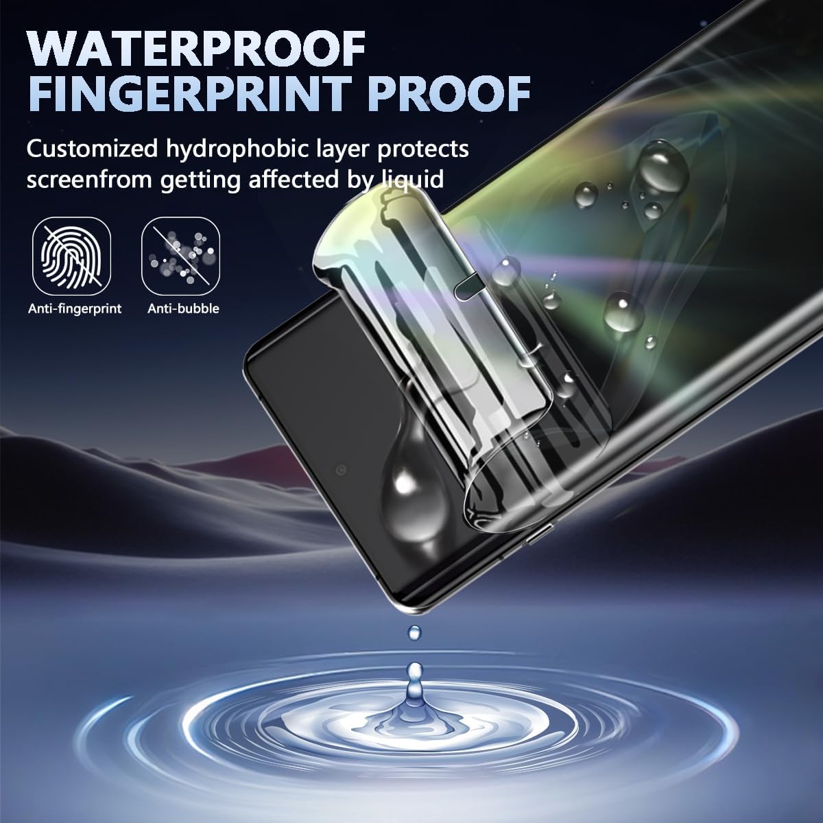 1+2 Pièces Protection Écran pour OnePlus 12 Non Verre Trempé, TPU Film protege écran de Confidentialité et Caméra Protecteur, Anti-Espion, Anti-Rayures, Anti-Empreintes, Facile Installer 7 1+2 Pièces Protection Écran pour OnePlus 12 Non Verre Trempé, TPU Film protege écran de Confidentialité et Caméra Protecteur, Anti-Espion, Anti-Rayures, Anti-Empreintes, Facile Installer – Image 6