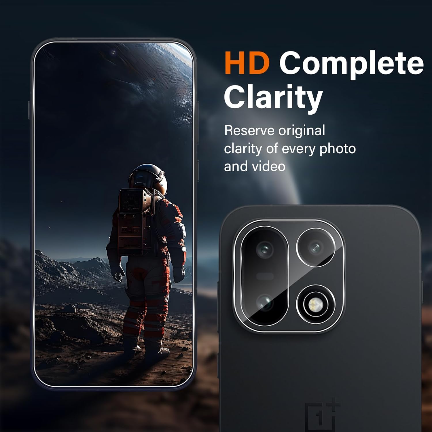 2 Pièces Verre Trempé pour Oneplus 15 5G avec 2 Pièces Caméra Arrière Objectif Protecteur, Dureté 9H Anti Rayures Film Protection écran, Ultra Résistant Vitre Protection 7 2 Pièces Verre Trempé pour Oneplus 15 5G avec 2 Pièces Caméra Arrière Objectif Protecteur, Dureté 9H Anti Rayures Film Protection écran, Ultra Résistant Vitre Protection – Image 6