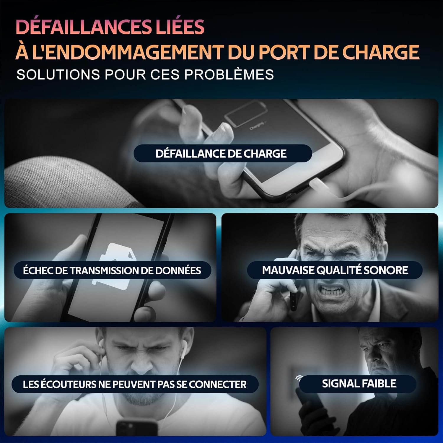 Port de Charge pour OnePlus Nord 2 5G/Nord 2T Connecteur de Charge Port Remplacement Charging Port Connecteur de Quai Microphone Prise Casque +Kit de Réparation 3 Port de Charge pour OnePlus Nord 2 5G/Nord 2T Connecteur de Charge Port Remplacement Charging Port Connecteur de Quai Microphone Prise Casque +Kit de Réparation – Image 2