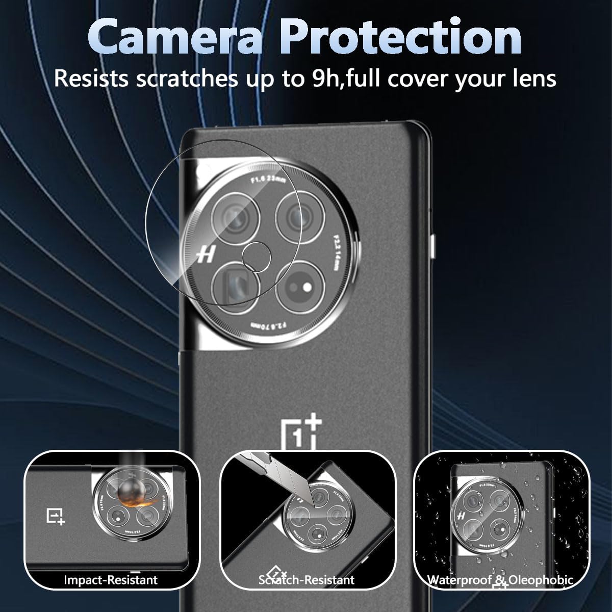 1+2 Pièces Protection Écran pour OnePlus 12 Non Verre Trempé, TPU Film protege écran de Confidentialité et Caméra Protecteur, Anti-Espion, Anti-Rayures, Anti-Empreintes, Facile Installer 8 1+2 Pièces Protection Écran pour OnePlus 12 Non Verre Trempé, TPU Film protege écran de Confidentialité et Caméra Protecteur, Anti-Espion, Anti-Rayures, Anti-Empreintes, Facile Installer – Image 7