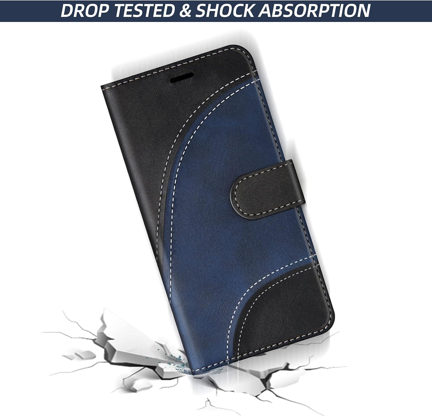 Coque pour OnePlus 10T 5G, Portefeuille Etui en Cuir PU, Magnétique Protection Housse Coque pour OnePlus 10T 5G, Noir 6 Coque pour OnePlus 10T 5G, Portefeuille Etui en Cuir PU, Magnétique Protection Housse Coque pour OnePlus 10T 5G, Noir – Image 5